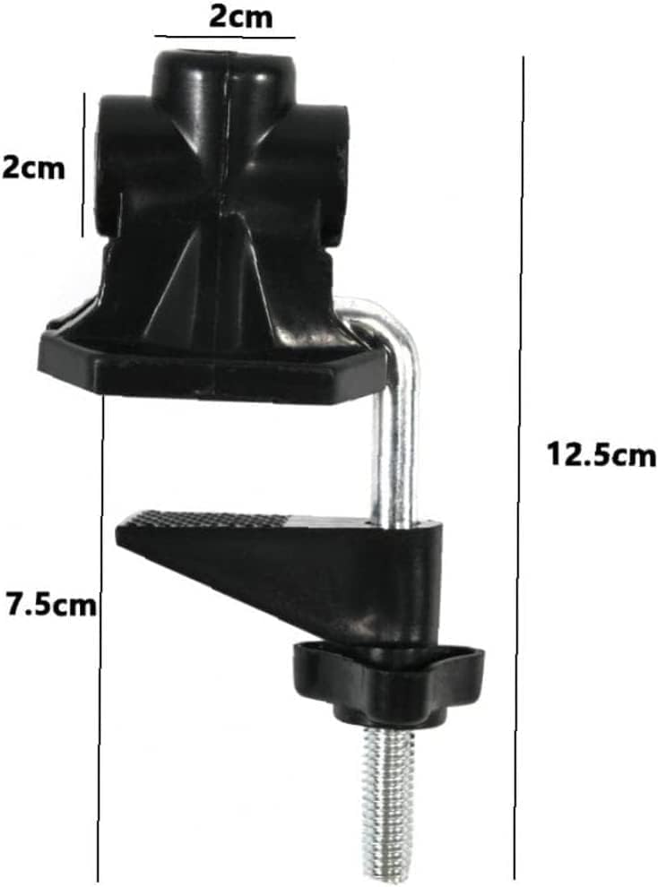 Bracket Clamp Accessories Holder Fit for Mic Clamps Fixed Metal Desk Lamp Clip Fittings Screw Camera Flash Mount Clamp Bracket Monitor Magic Socket