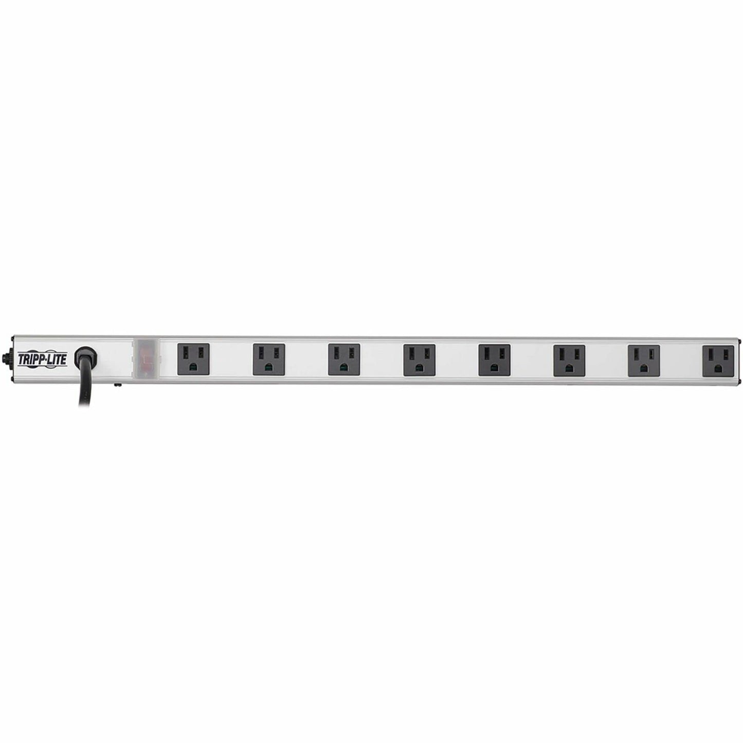 Tripp Lite 8 Right Angle Outlet Bench & Cabinet Power Strip, 24 in. Length, 15ft Cord with 5-15P Plug (PS2408RA)