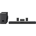 LG SQC4R 4.1 Ch Soundbar with Wireless Subwoofer and Rear Speakers (Renewed)