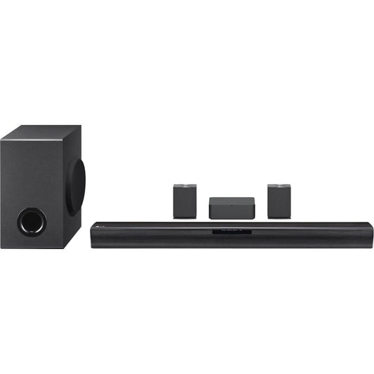 LG SQC4R 4.1 Ch Soundbar with Wireless Subwoofer and Rear Speakers (Renewed)