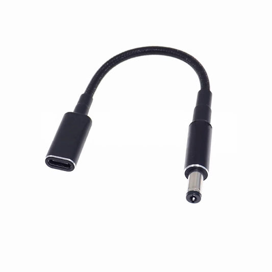 Female USB C to DC 5.5mm x 2.1mm Male Power Cord for Starlink mini and Laptop, 20V USB Type C Input to DC5521 Power Charging Cable up to 100W, Work