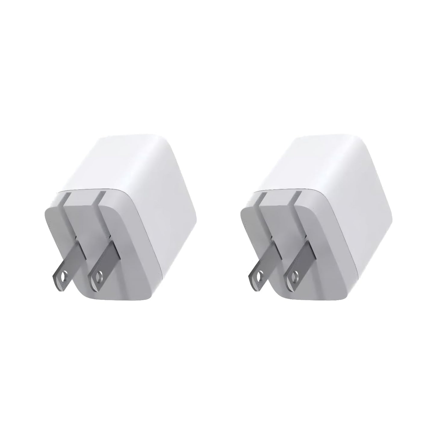 Anker PowerPort III 20W USB-C Wall Charger 2-Pack, Compact Fast Charger, Foldable Plug, Quick Charging for iPhone 16 Series, Galaxy, Pixel, iPad