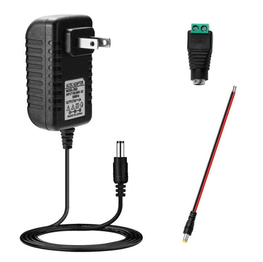 Bawofu AC/DC Adapter 6V 2A 1.5A 1A 0.5A Adapter Power Supply 6V Power Cord 12W 100-240V 50-60Hz with 5.5 x 2.5mm DC Plug Compatible 6 Volt 200ma…