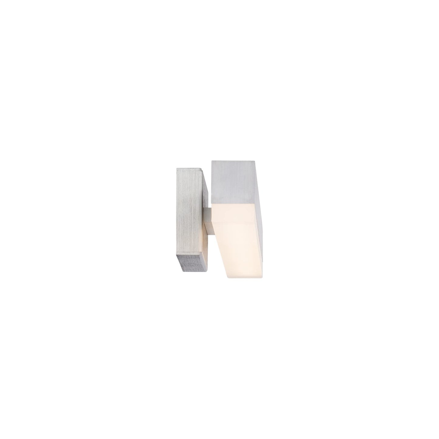 WAC Lighting dweLED, Styx 19in LED Bathroom Vanity or Wall Light 3-CCT 2700K-3000K-3500K Set to 3000K in Brushed Aluminum