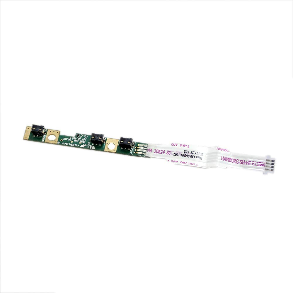 GinTai Power Button Board Cable Replacement for Dell Ins-piron 11 3168 3169 3179 P25T 450.06Q04.1002