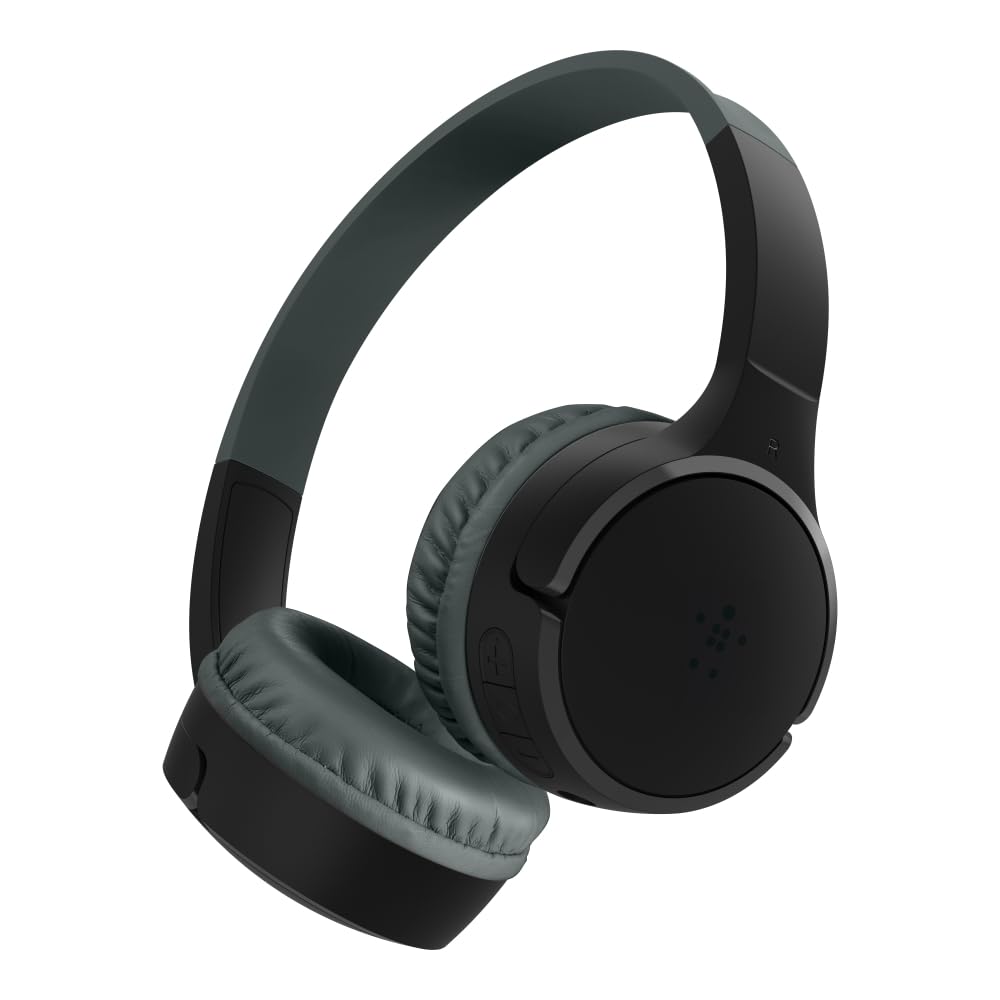 Soundform Kids On Ear Headphones, Black