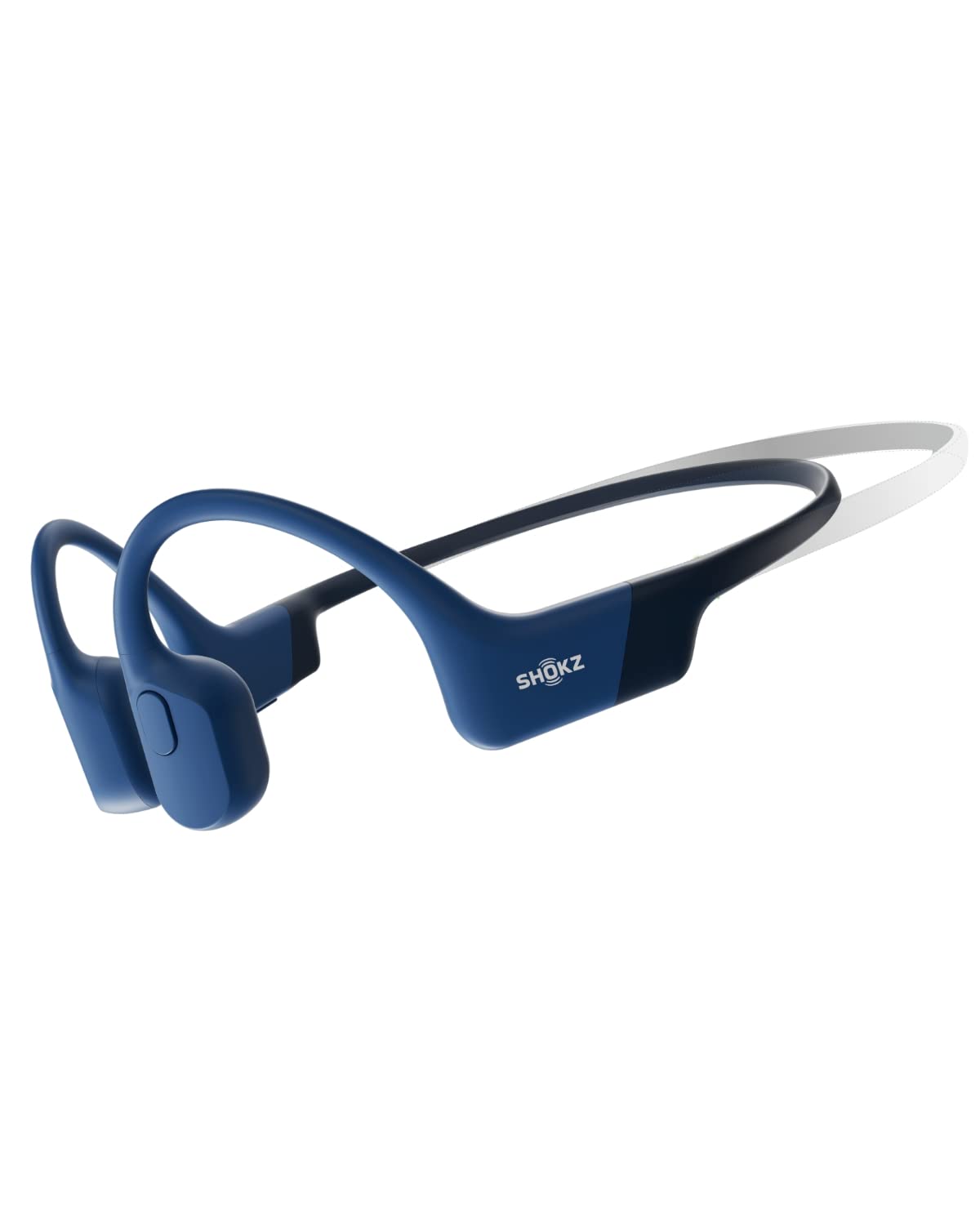 SHOKZ OpenRun Mini Bone Conduction Open-Ear Bluetooth Headphones, Blue