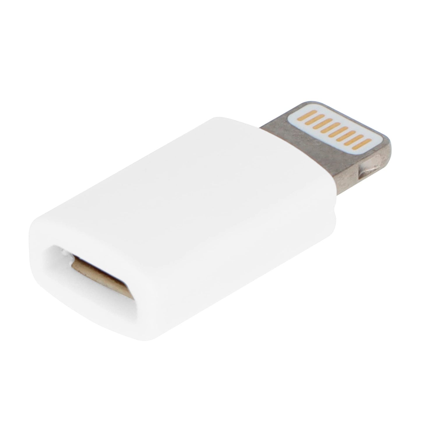 VisionTek Micro USB to Lightning Adapter - 2 Pack - MFi Certified Adapter for iPhone, Ipad, iPod and AirPods. Compatible with iPhone 12/12 Pro/12 Pro…