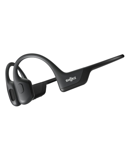 SHOKZ OpenRun Pro - Open-Ear Bluetooth Bone Conduction Sport Headphones - Sweat Resistant Wireless Earphones for Workouts and Running with Premium