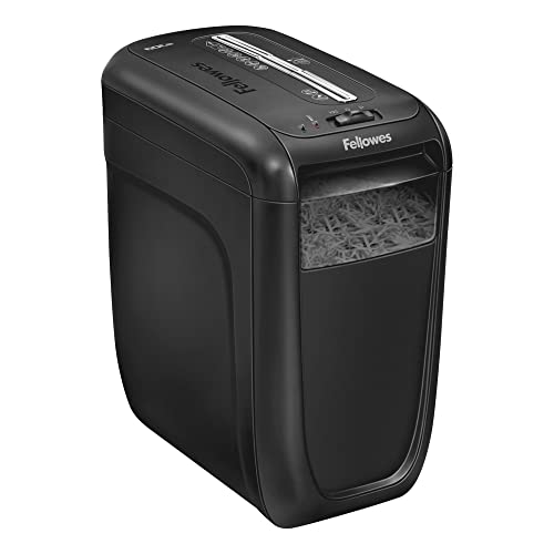 Fellowes Powershred 60Cs 10-Sheet Cross-Cut Paper and Credit Card Shredder with SafeSense Technology (4606001)
