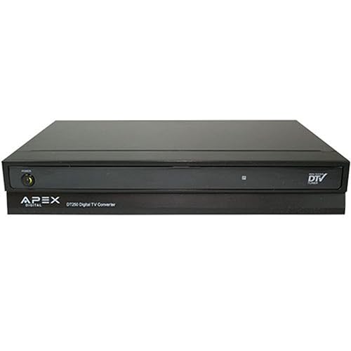 Apex DT250 Digital Converter Box with Analog Passthrough