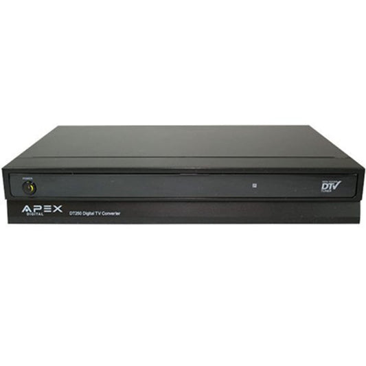 Apex DT250 Digital Converter Box with Analog Passthrough