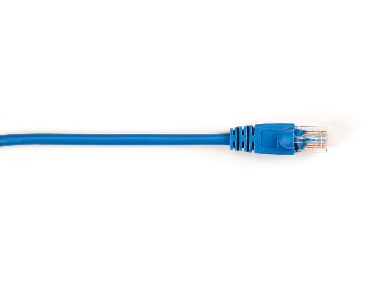 Black Box CAT5E 100-MHZ Stranded ETHERNET Patch Cable - UNSHIELDED (UTP), CM PVC, Molded S