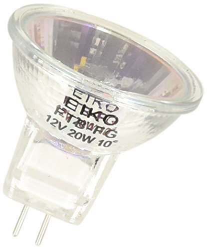 Eiko FTB-FG 10 Degree Spot MR11 GU4 Base Halogen Bulb, 12V/20W