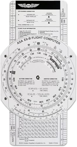 ASA E6B Paper Flight Computer