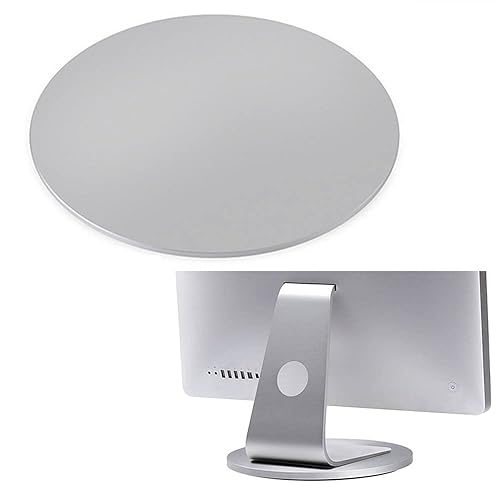 WYSXEBWZ Aluminum 360° Rotation Monitor Swivel Base Computer Screen Monitor Turntable Stand Flat Panel TV Rotating Mat for iMac Laptop Potted Plants