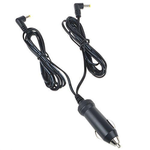 Digipartspower Car 2 Output DC Adapter for Philips PD7013 PD7013/55 PD7013/77 PD7013/79 Portable DVD Player Auto Vehicle Boat RV Cigarette Lighter Plug Power Supply Cord Cable PSU