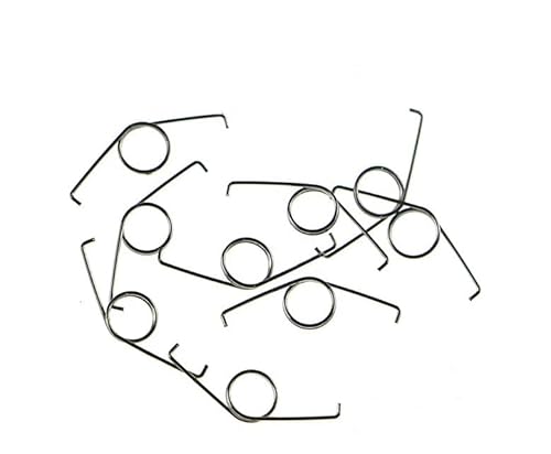 JMXLDS 10PCS L2 R2 Trigger Buttons Springs Replacement for PS4 Pro Slim Controller JDS-030 & JDS-040.