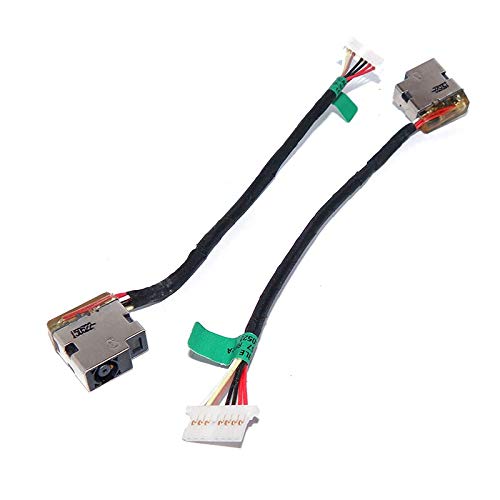 Eieshupug Charging Port DC in Power Jack Cable Replacement for HP 15-AC 15-AF 15-AC163NR 799736-Y57 799736-S57 799736-T57