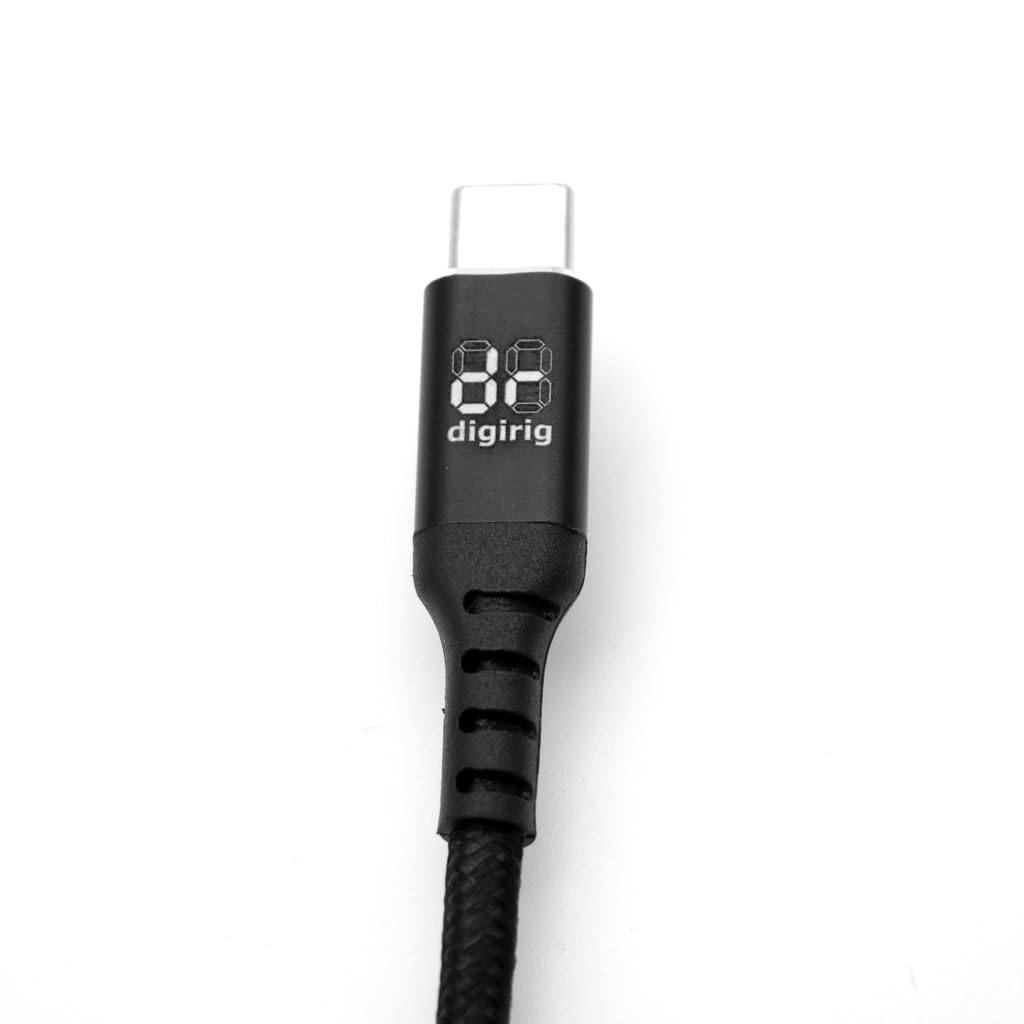 Digirig 2M Shielded USB-C to USB-C Cable with Ferrites