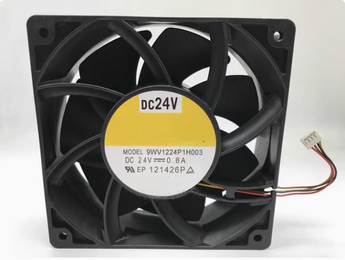 9WV1224P1H003 DC 24V 0.8A 120x120x38mm 4-Wire Inverter Cooling Fan