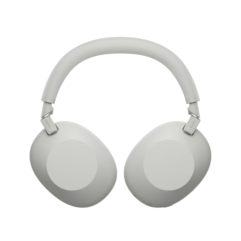 Sony WH1000XM6/S Best Wireless Noise Canceling Headphones, Platinum Silver Bundle with Deco Essentials Headphones Ear Pads Replacement Headset Ear
