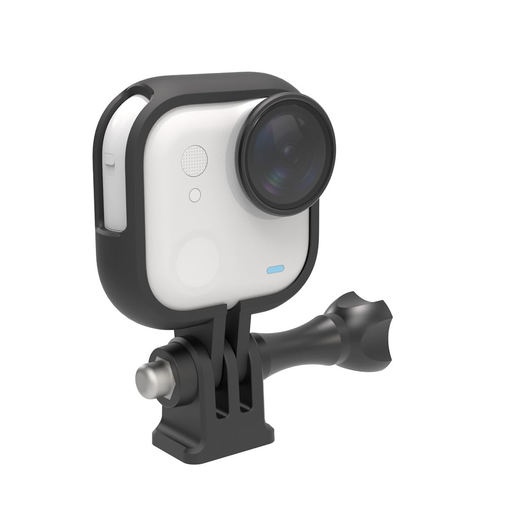 Honlyn Mount Adapter for Insta360 Go Ultra Bundle Protective Frame Cage Kit with 1/4" Thread Adapter Action Camera for Tripod Selfie