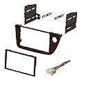 ASC Audio Car Stereo Dash Install Kit and Wire Harness for Installing an Aftermarket Double Din Radio for 2002 2003 2004 2005 2006 Acura RSX