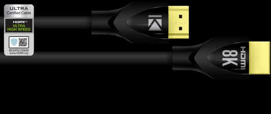 Key Digital KD-Pro8K6BX: 3ft (0.9) 8K 48Gbps Ultra High Speed HDMI Cable, with 4K 18Gbps Bandwidth, HDR, HDCP 2.2, HDR, Certified Ultra High Speed