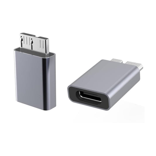 Kework 2 Pack Micro B USB to USB Type C Adapter, USB 3.1 Type C Female to USB 3.0 Micro B Male Adapter Converter Connector, 5Gbps 3A