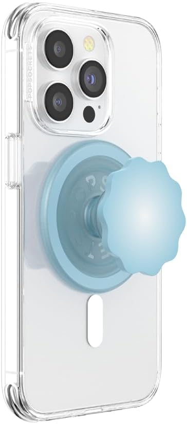 PopSockets Phone Grip for MagSafe, Magnetic Holder, Phone Stand - Blue Sigh