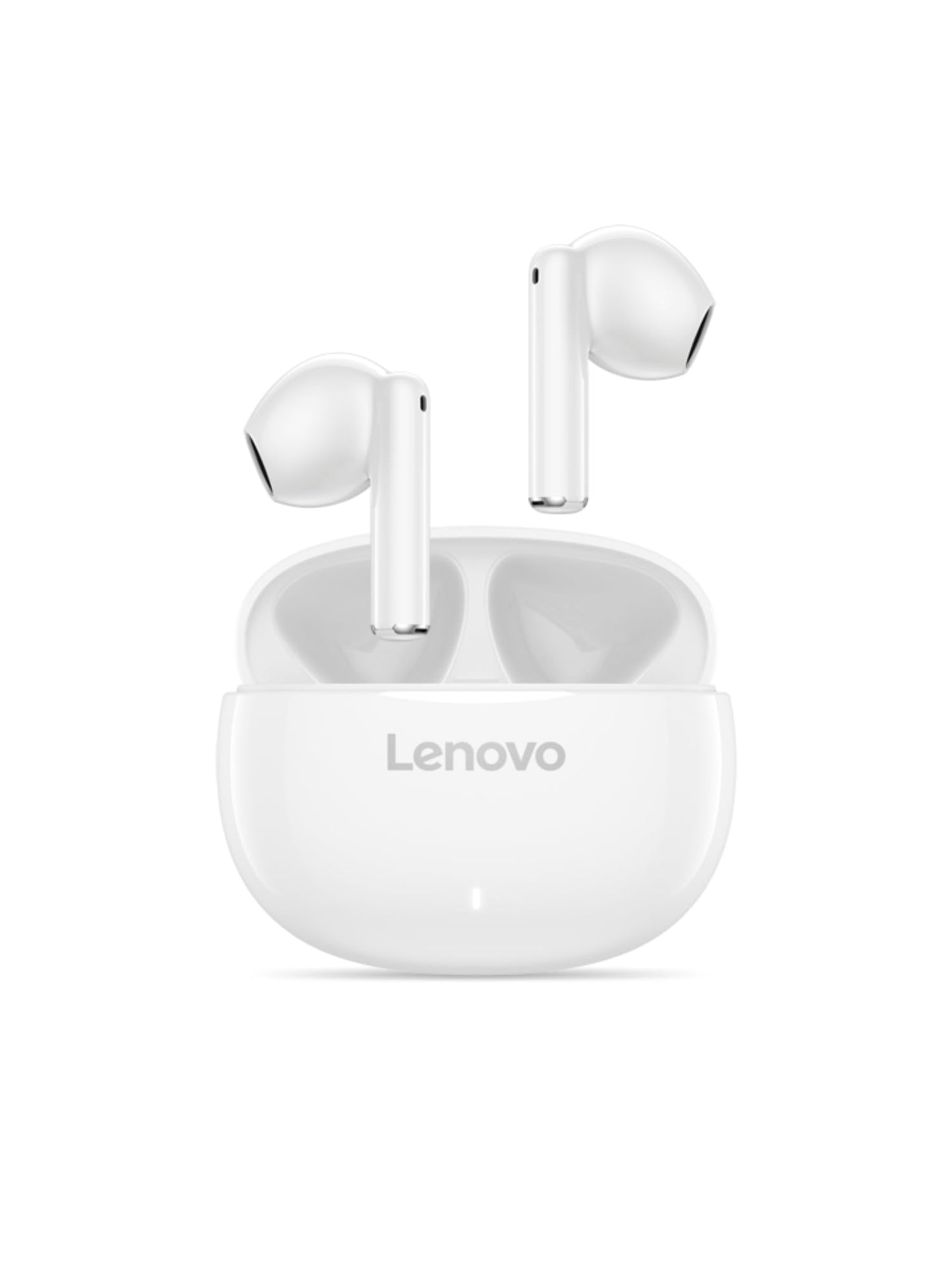 Lenovo E310 True Wireless Earbuds, Bluetooth 5.3 TWS Headphones with 13mm Drivers, AI Noise Reduction Mic, Up to 20H Battery with Case, USB-C