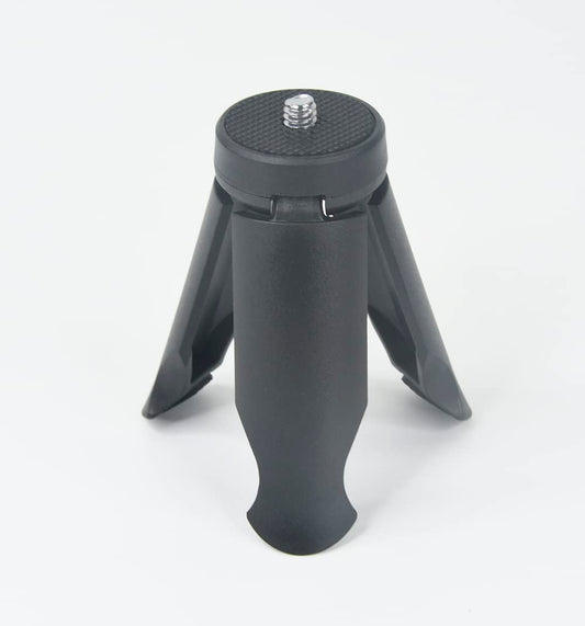 CamDesign Folding Mini Tripod with 1/4" Screw, Max Load 1kg, Fits for Gimbal Handle Grip Stabilizer Camera Smartphone LED Camcorder, Desktop Tabletop