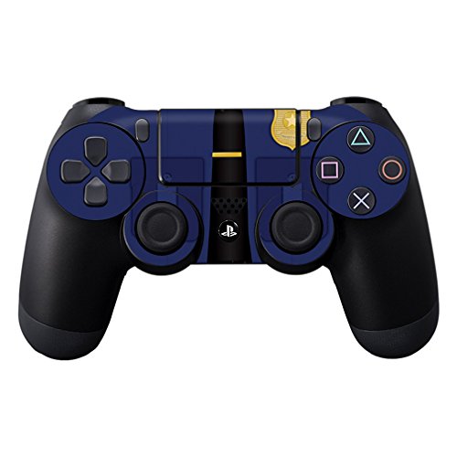 MightySkins Skin Compatible with Sony PS4 Controller - Policeman | Protective, Durable, and Unique Vinyl Decal wrap Cover | Easy to Apply, Remove,
