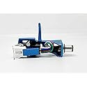 Cartridge and Stylus, needle and Sea Blue Headshell with mounting bolts for Technics SL-1200, SL-1210, SL-1600, SL-1610, SL-1700, SL-235, SL-23A