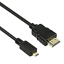 NTQinParts Micro HDMI 4K A/V TV Video Cable for Samsung Digital Camcorder HMX-F80 BP HMX-F80 SP