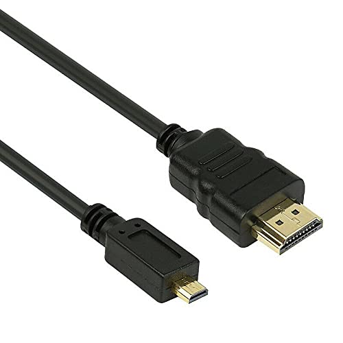 NTQinParts Replacement Micro HDMI 4K A/V TV Video Cable for Sony Alpha ZV-E10 24.2MP Mirrorless Digital Camera