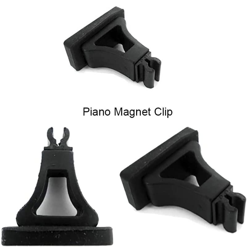 Tinsea Instrument Condenser Microphone Universal Stand Clip For Piano With Magnetic Attraction Compatible For DPA4099 Microphone Stand