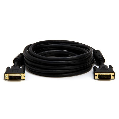 Pro-Techgroup Premium Grade 15 ft DVI-D DUal Link Male/Male Gold Series - 9.9 Gbps 1080p