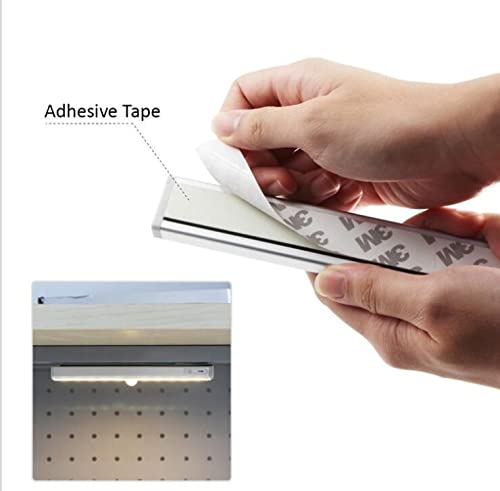 Lock Connection™ - LED Motion Activated Cabinet Light. Stick-on Anywhere/Battery Operated 10 LED Motion Sensor (Blue Qty 1 pc)