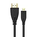 FocalTop Micro HDMI to HDMI AV HD TV Cable for Sony Handycam FDR-AX40 FDR-AX53 FDR-AX55 AXP55