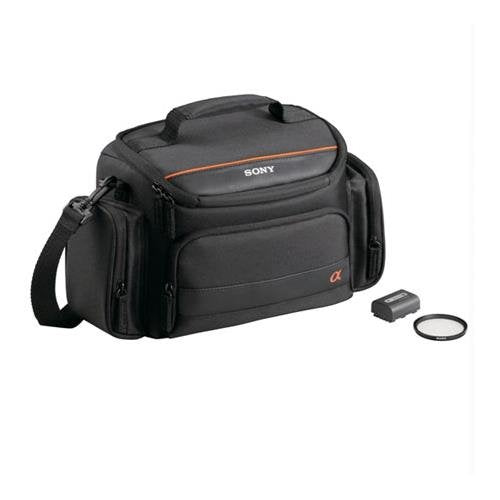 Sony ACCAMFH Accessory Kit for H Series Battery Digital SLR Cameras (Black)