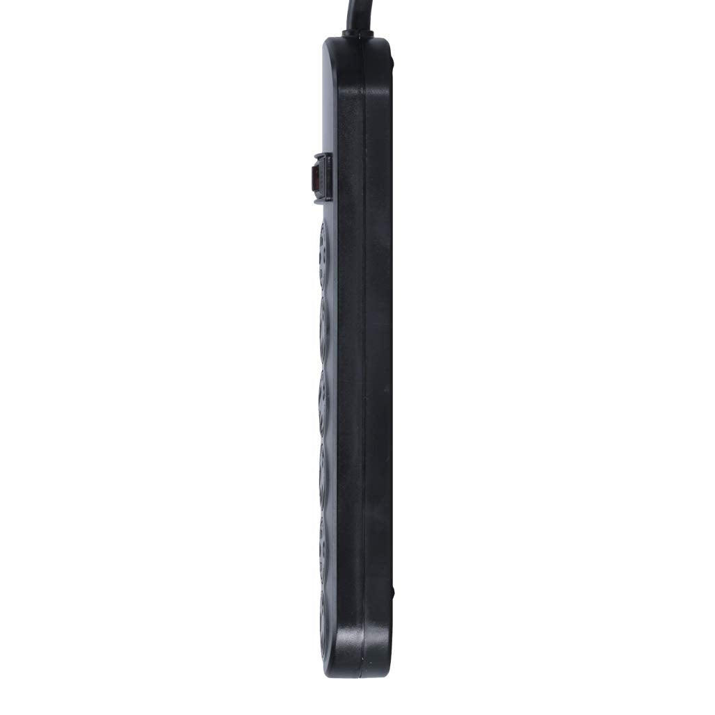 UNINEX 9ft 6-Outlet Power Strip, Black