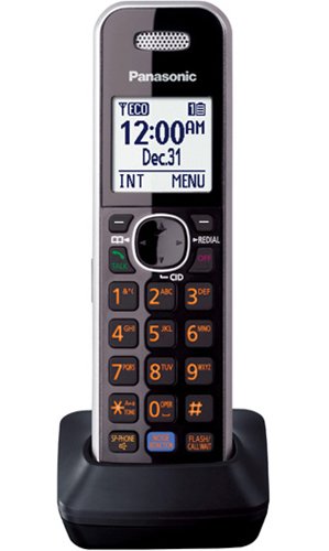 Panasonic Cordless Phone Handset Accessory Compatible with KX-TG6840 and KX-TG7870 Series Cordless Phone Systems - KX-TGA680S (Black)