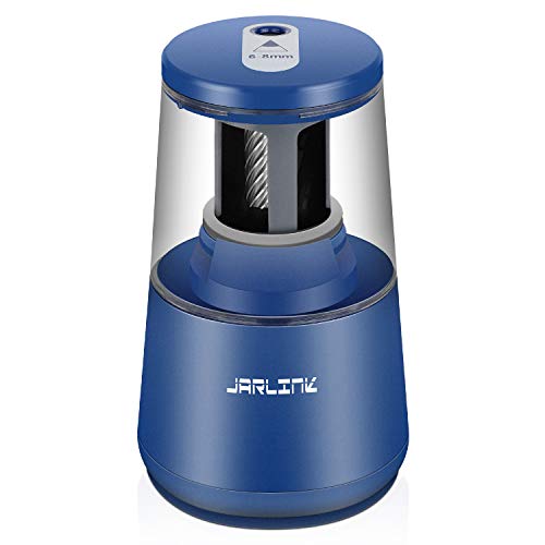 JARLINK Electric Pencil Sharpener, Heavy Duty Helical Blade, Auto Stop