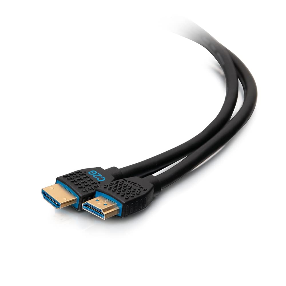 C2G HDMI Cable, 4K, High Speed HDMI Cable, Ethernet, 60Hz, 15 Feet (4.57 Meters), Black, Cables to Go 50186