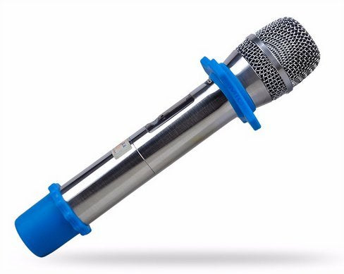 YTYKINOY 6 Sets Wireless Handheld Microphone Shakeproof Anti-Rolling Mic Protection Silicone Ring & Bottom Rod Sleeve Holder Stand for KTV Device (6