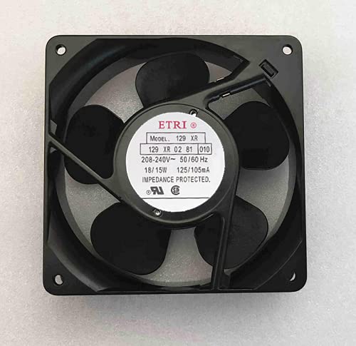 for ETRI 129XR0281010 ETRI 208-240V 120mm Fan - 125/105mA 18/15W 12038 Cooling Fan