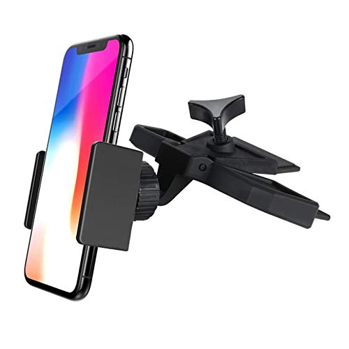 Car Mount for Galaxy A50, A30, A20 - CD Slot Holder Cradle Swivel Dock Strong Grip CD Player Slot Compatible with Samsung Galaxy A50/A30/A20 Phone