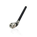 CompuPort Wideband 5G/4G/3G/2G Cellular Hinged SMA(M) Mount Monopole Antenna - Wide Frequency Range: 703-803/824-896/880-960/1710-3800 MHz